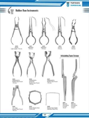 Rubber Dam Instruments