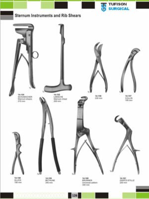 Sternum Instruments and RIB Shears