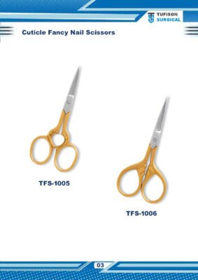 Cuticle Fancy Nail Scissors