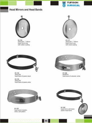 Head Mirrors and Head Bands