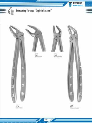 Extracting Forceps '' English Pattren''