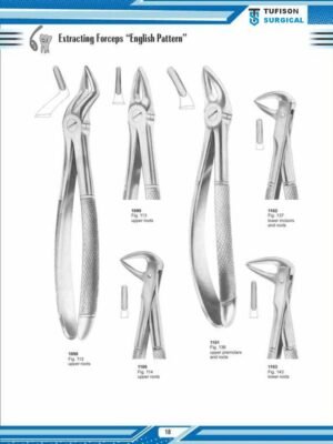 Extracting Forceps '' English Pattren''