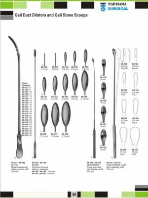 Gall Duct Dilators and Gall Stone Scoops