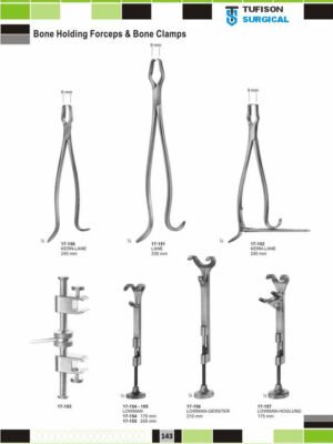 Bone Holding Forceps & Bone Clamps