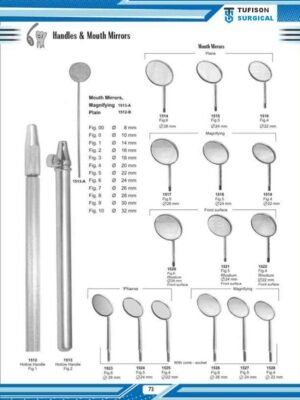Handles & Mouth Mirros