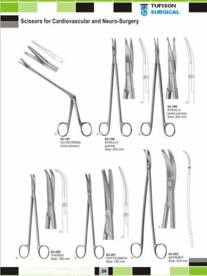 Scissors for Cardiovascular and Neuro Surgery