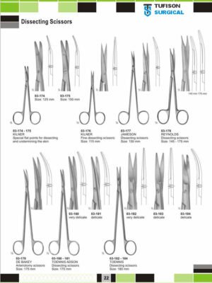 Dessecting Scissors