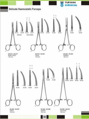 Delicate Haemostatic Forceps