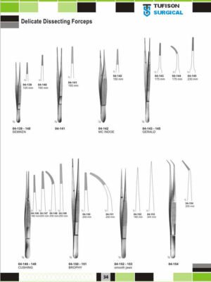 Delicate Dissecting Forceps