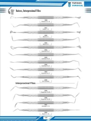 Knives, Interproximal Files